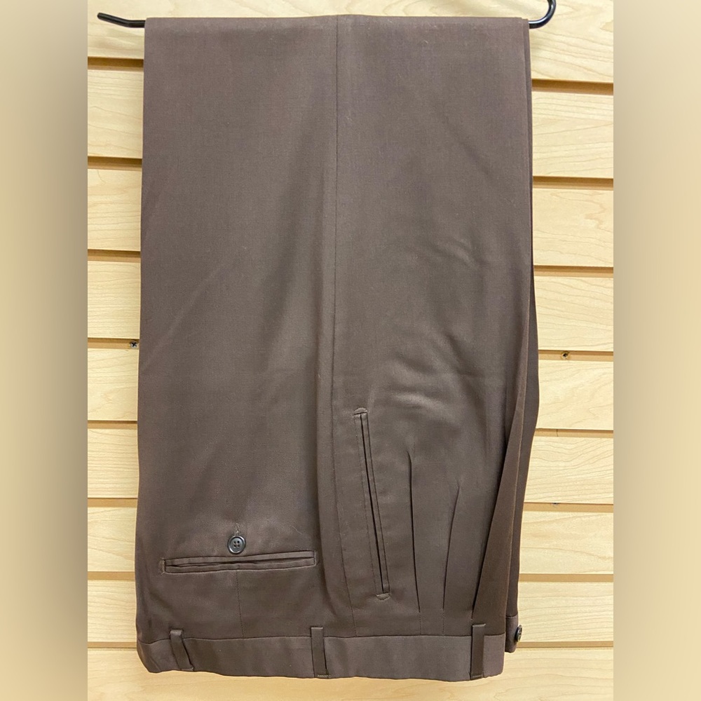 ZANETTI MEN FASHIONABLE DRESSY FINE WOOL PANTS SIZE 32 INSEAM 28